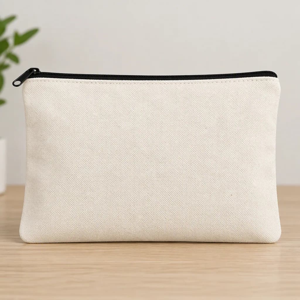 Blank Cosmetic Bag Mockup 01