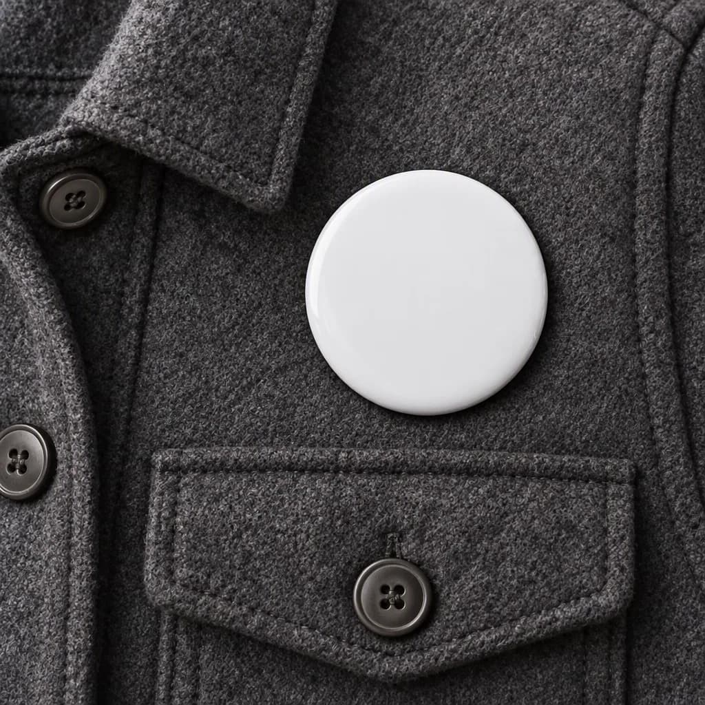 Blank Button Mockup