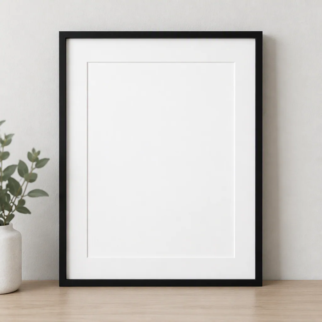 Blank Poster Mockup