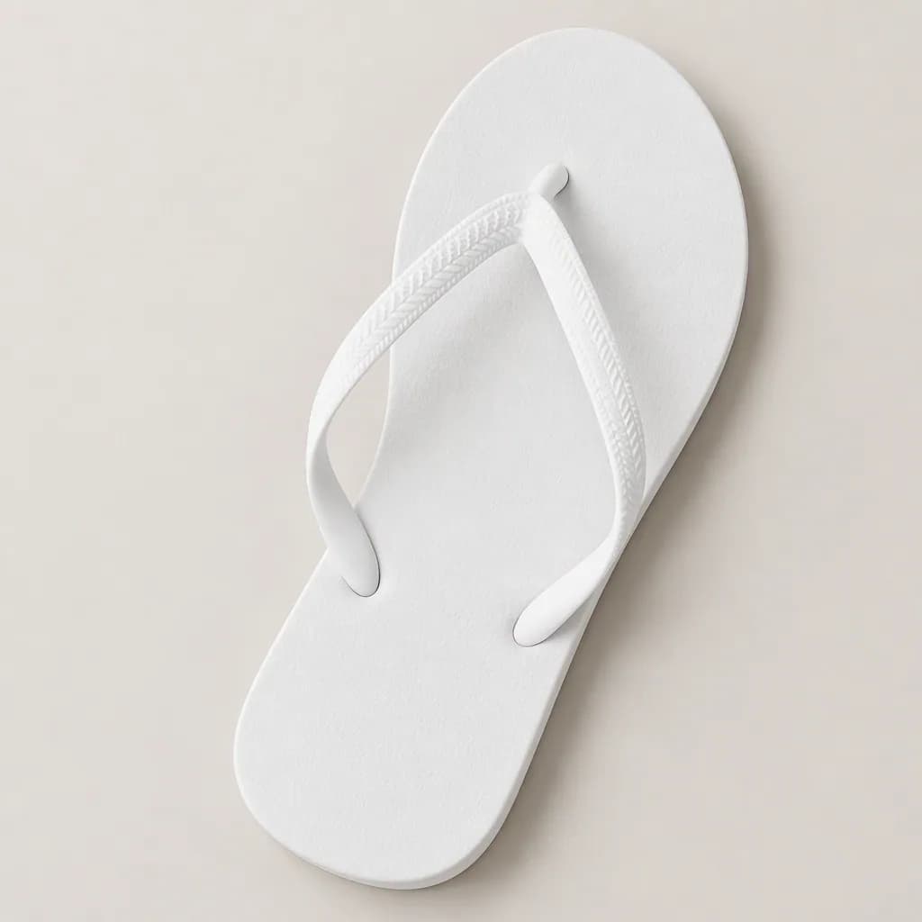 Blank Flip-Flops Mockup