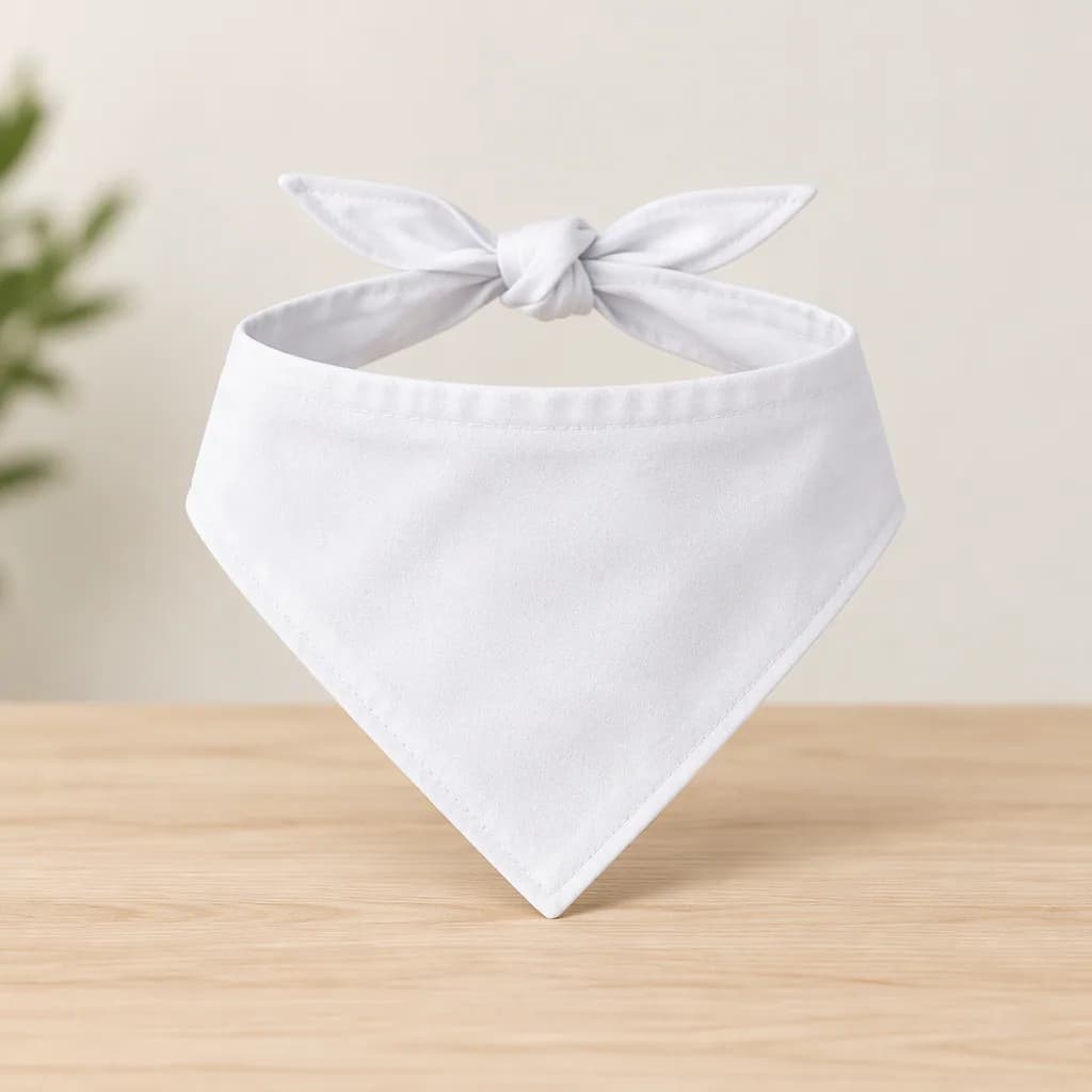 Blank Pet Bandana Mockup 01