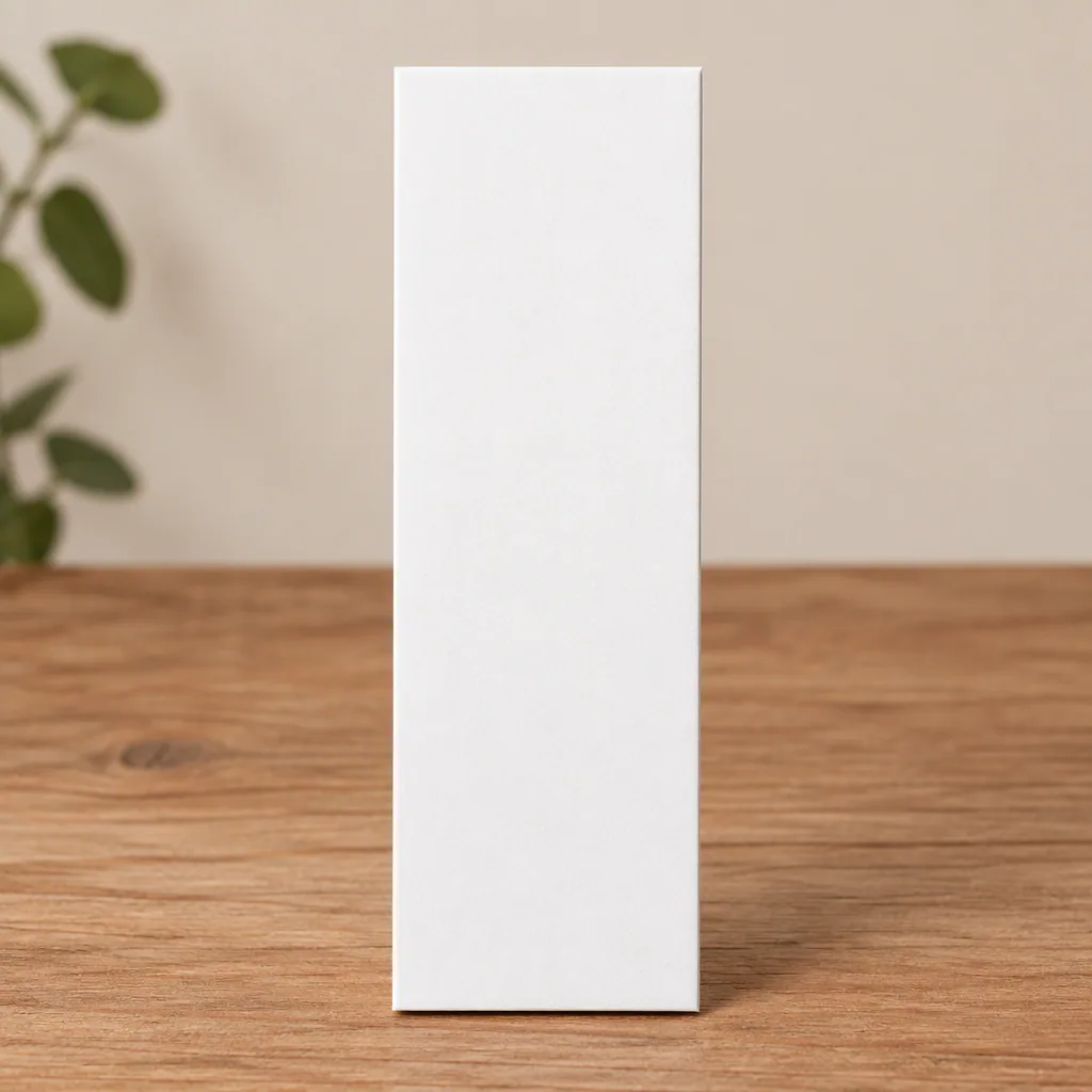 Blank Bookmark Mockup