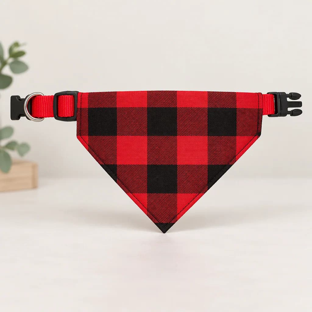 Blank Pet Bandana Mockup 02