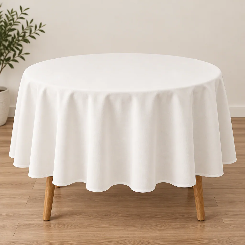 Blank Tablecloth Mockup