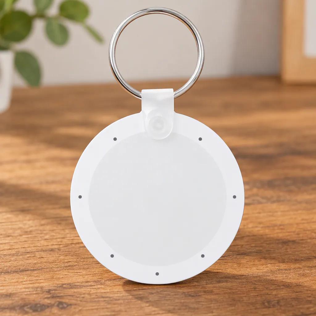 Blank Keychain Mockup 02