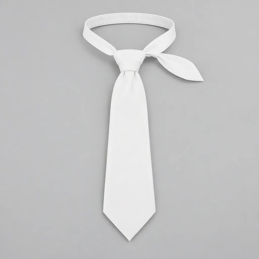 Blank Necktie Mockup