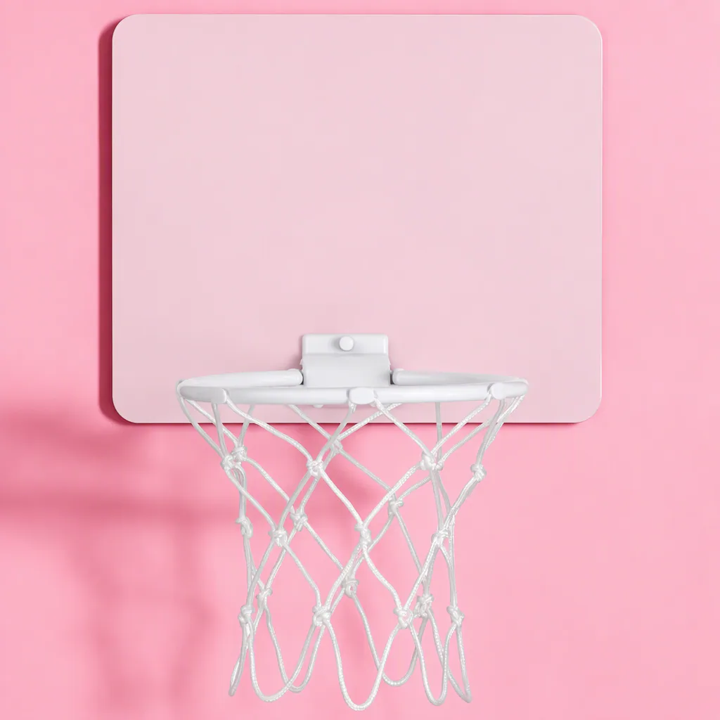 Blank Mini Basketball Hoop Mockup