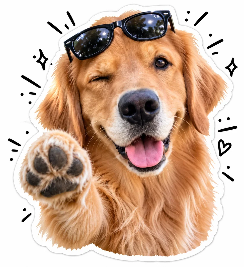 Pet Sticker Doodle result