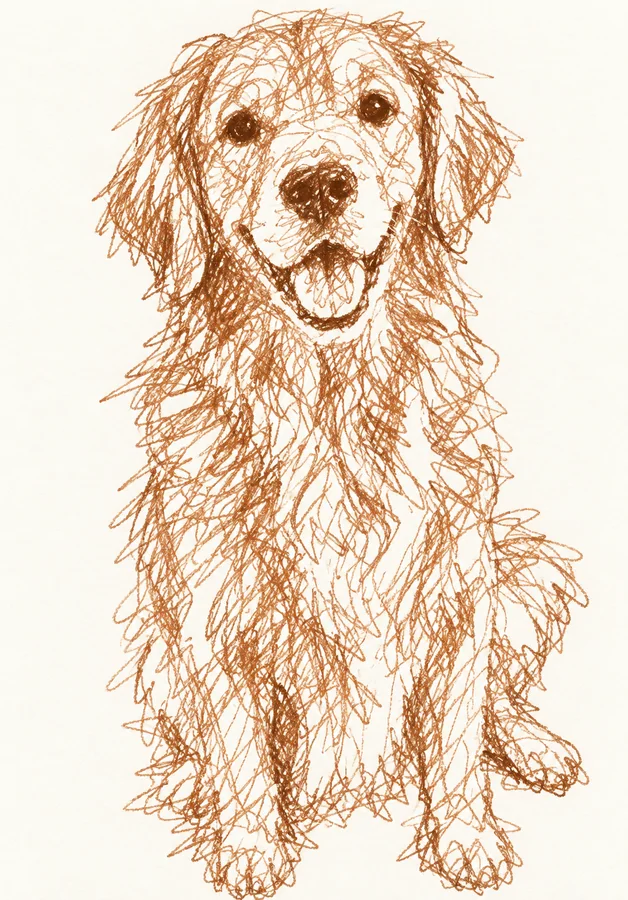 Raw Scribble Pet Sketch result