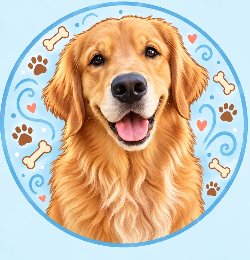 Pastel Pet Medallion result
