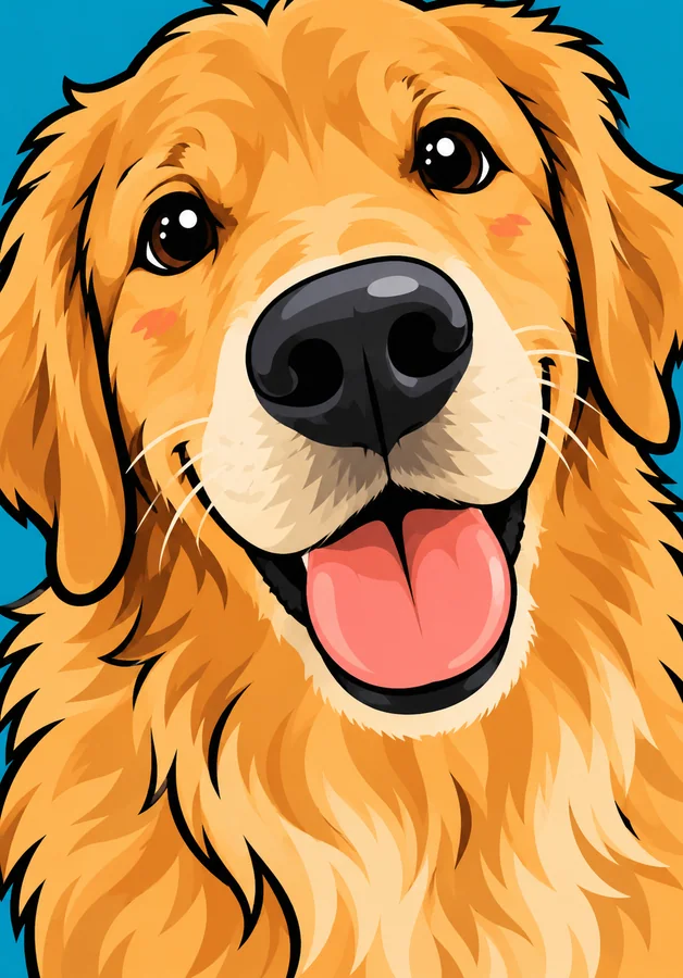 Bold Flat Pet Cartoon result