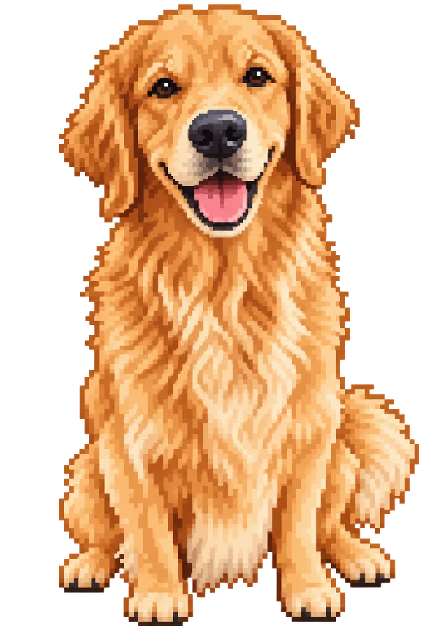 Pixel-Art Pet Sprite result
